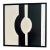 Oil on Canvas, Black & White Series, Iris Dankner, New York, 2023 For Sale