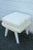 Mid Century Modern Painted Ottoman Foot Stool For Sale - Image 10 of 10