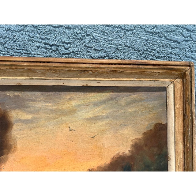 Vintage Impressionist Painting Signed For Sale In West Palm - Image 6 of 8