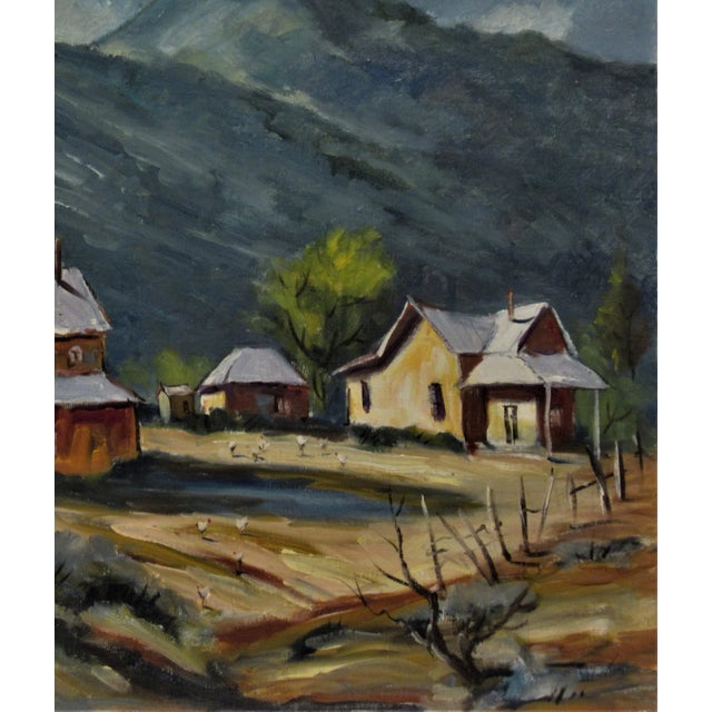 Impressionist Clifford Holmes, Ponderosa, California, Circa 1950 For Sale - Image 3 of 6
