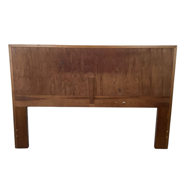 Mid-Century Modern Walnut Headboard, Queen For Sale - Image 12 of 12