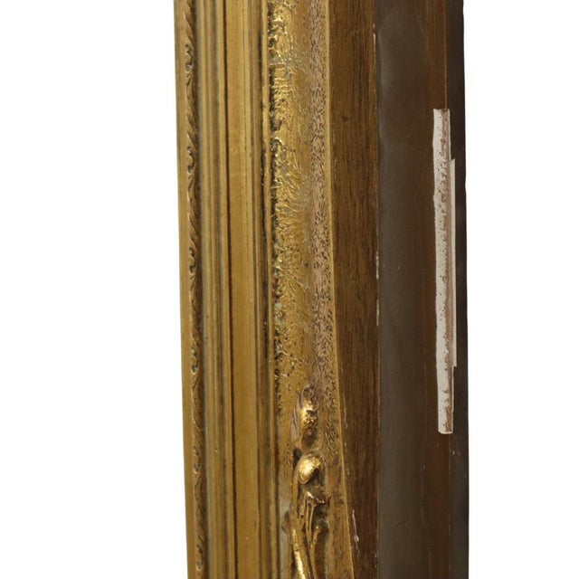 Large Vintage Baroque Gilded Frame For Sale - Image 14 of 18