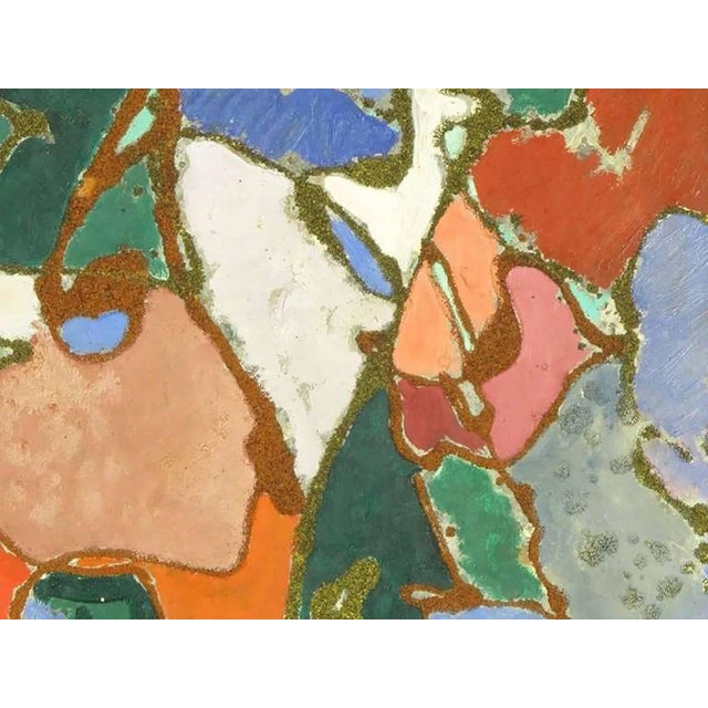 William Littlefield William H Littlefield Abstract Mixed-Media on Board For Sale - Image 4 of 7