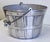 Late 20th Century Vintage Centrumetal Barrel Basket Motif Ice Bucket For Sale - Image 5 of 10