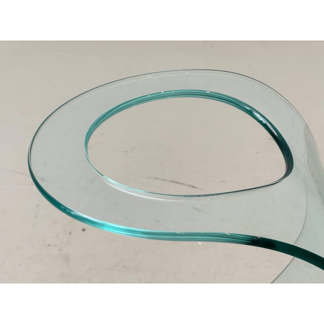 The cobra sculptural umbrella stand by elio vigna for fiam italia is an iconic example of italian glass design. Crafted...