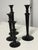 Modern Pottery Barn Seville Hammered Metal Candle Holders, Set of Four For Sale - Image 3 of 12