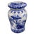 Mid 20th Century Chinese Blue & White Garden Stool/Seat For Sale
