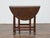 19th Century English Oak Drop-Leaf Table with Gatelegs and Single Drawer For Sale - Image 4 of 12