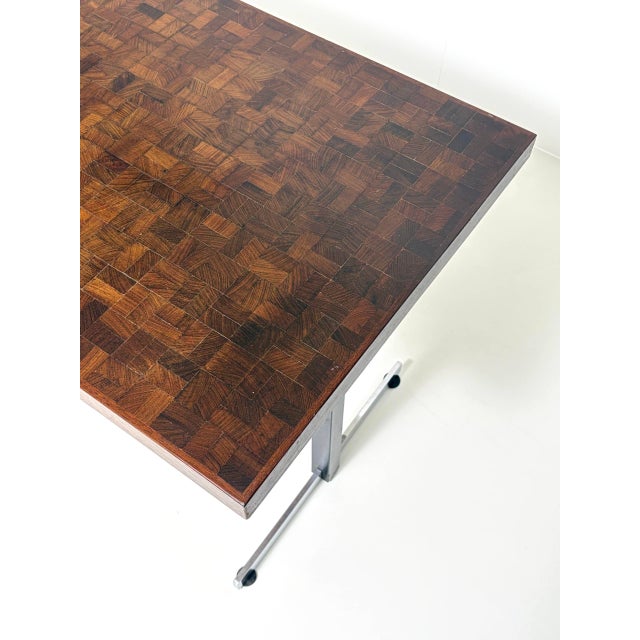 Mosaic Table by Dieter Waeckerlin for Idealheim, Switzerland, 1970s For Sale - Image 11 of 16