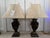 Contemporary Currey & Company Crestview Tortoise Shell Ceramic Neoclassical Table Lamps - Pair For Sale - Image 13 of 17