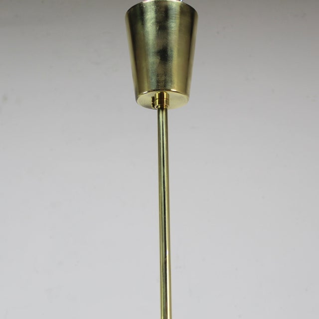 Art Deco Lamps in Brass and Glass, 1930s, Set of 2 For Sale - Image 3 of 10