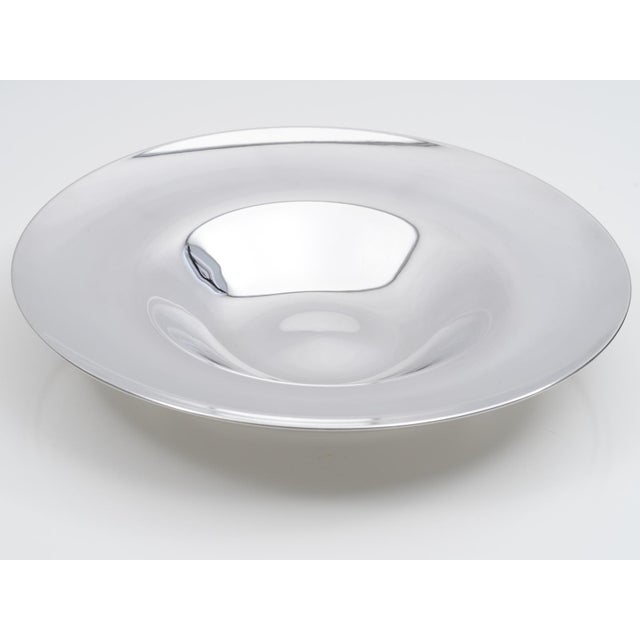 1990s Afra & Tobia Scarpa 999 Pure Silver "ATS Bowl" for San Lorenzo, 1992 For Sale - Image 5 of 10