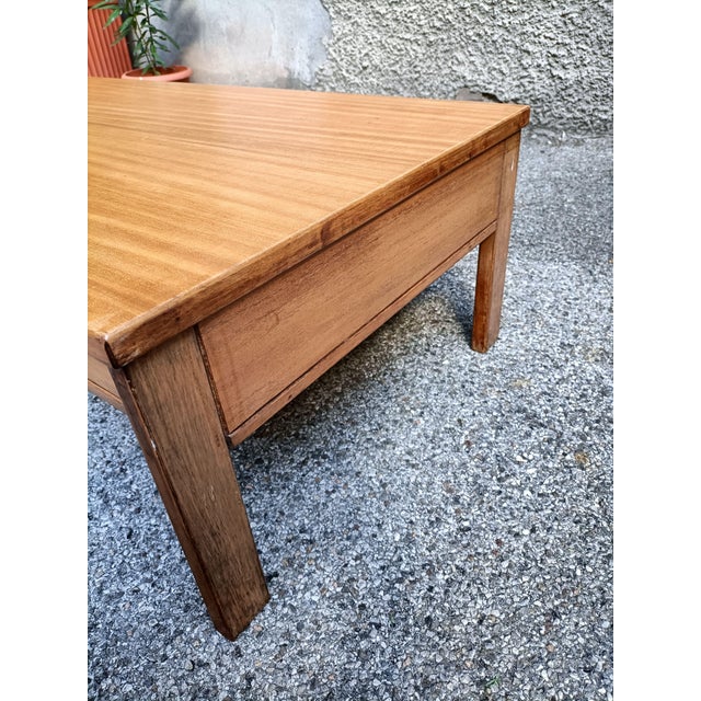 Light Wood Coffee Table by Ico Parisi for Cantieri Carugati For Sale - Image 6 of 10