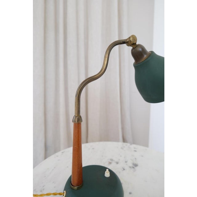 Mid-Century Sculptural Table Lamp from Edvard Hagman, Sweden, 1950s For Sale - Image 12 of 15
