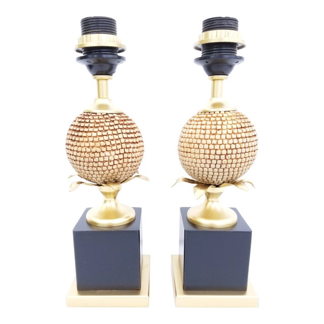 Maison Charles Style Table Lamps - a Pair For Sale