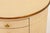 Contemporary Modern D-Shaped Painted Wood Bedside Cabinets, A Pair For Sale - Image 3 of 8