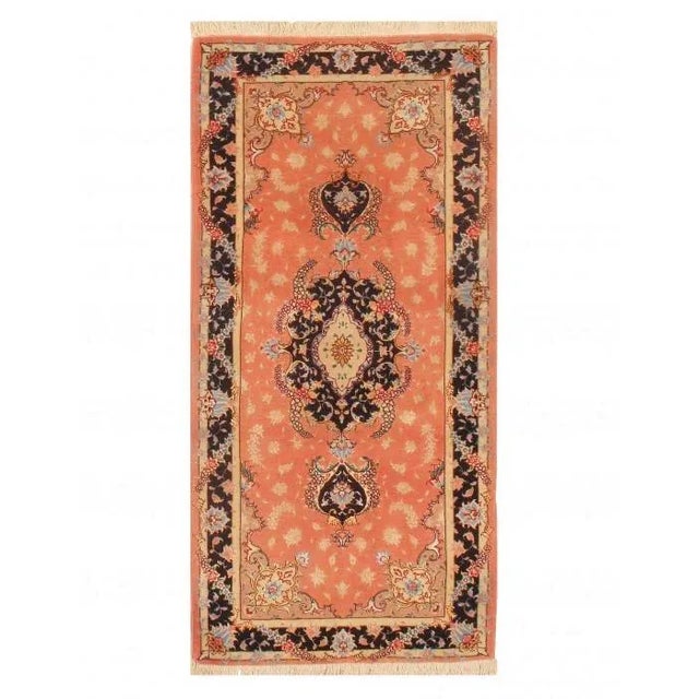 2020s Rose Persian Tabriz For Sale - Image 4 of 4