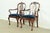 English Smith & Watson Georgian Carved Mahogany Armchairs, Pair For Sale - Image 3 of 14