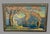 Wood Vintage Reynard Art Deco Framed Landscape Print Cherry Blossoms Lake Mountain Mid Century Art For Sale - Image 7 of 7