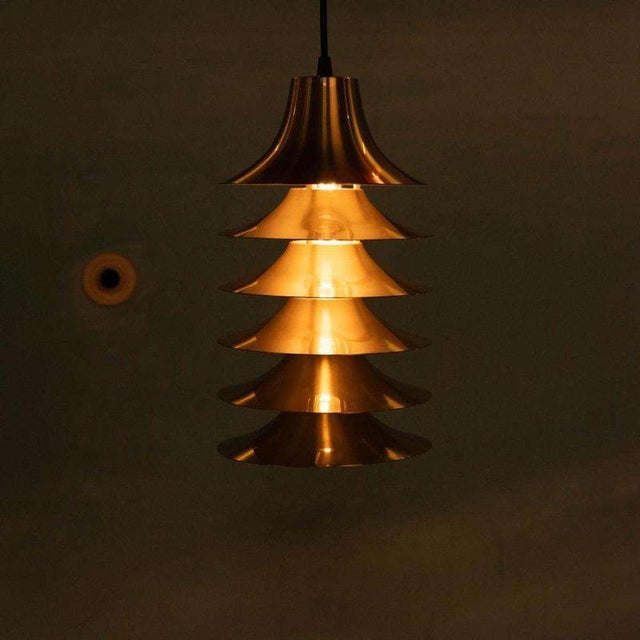 Space Age TipTop Pendant Lamp by Jørgen Gammelgaard for Fog and Mørup, 1970s For Sale - Image 4 of 5