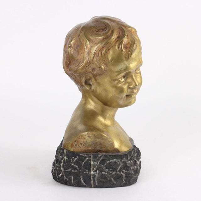 Head of Child by Léopold Morice For Sale - Image 3 of 8