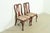 Baker Furniture Company Baker Furniture Style Queen Anne Solid Cherry Wood Side Chairs or Dining Chairs, Pair For Sale - Image 4 of 13
