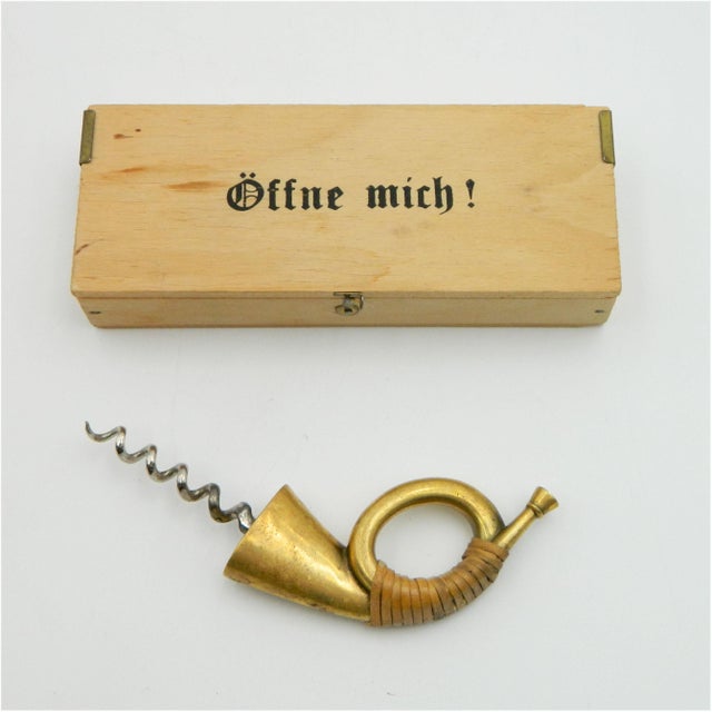 Wood Corkscrew Posthorn 4359 by Carl Auböck for Werkstätte Carl Auböck, 1970s For Sale - Image 7 of 15