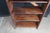 Wood Late 20th Century Primitive Oak 6 Shelf Library Bookcase Bookshelf Office Console 58" For Sale - Image 7 of 10