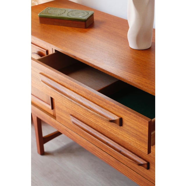 Scandinavian Style Teak Stonehill Sideboard from Austinsuite, 1960s For Sale - Image 9 of 18