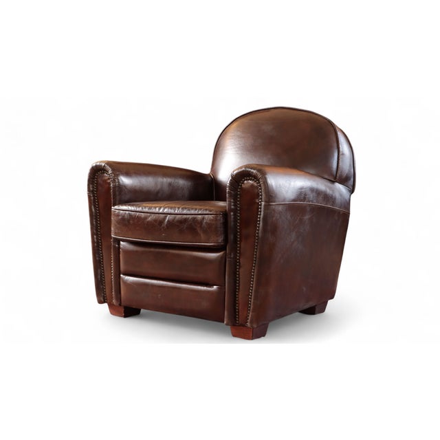 Leather Club Chair from Timothy Oulton, 2010s For Sale - Image 17 of 17