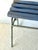 Industrial Blue Bench, 1960s For Sale - Image 6 of 18