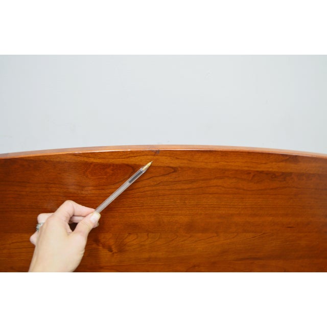 Erhan Allen King Cherry Poster Bed For Sale - Image 13 of 14