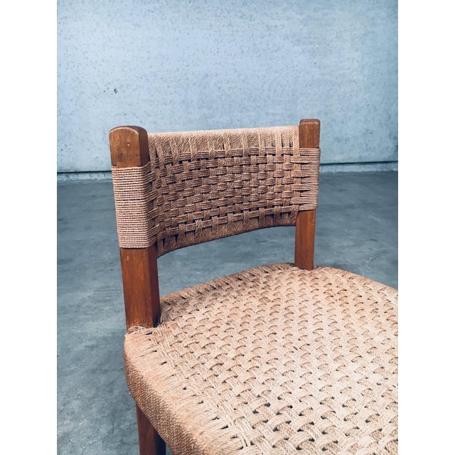 Mid-Century Rope Side Chair, Sweden, 1960s For Sale - Image 10 of 18