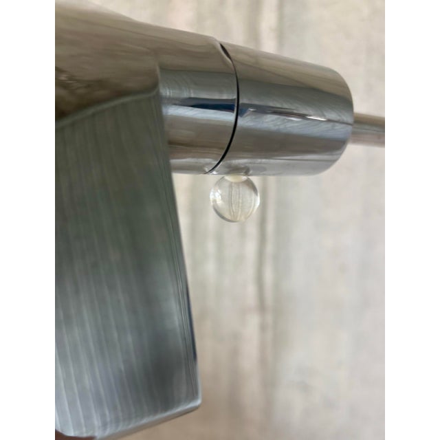 Mid 20th Century Cedric Hartman Model 1uwv Chrome Adjustable Floor Lamps - a Pair For Sale - Image 9 of 11