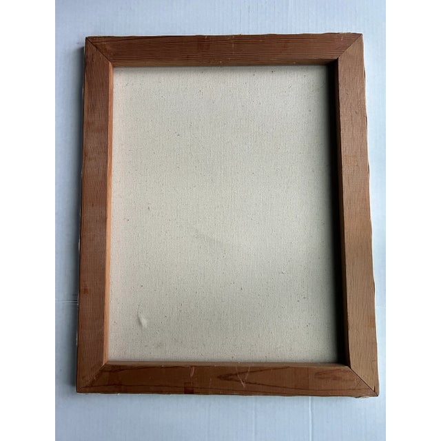 1970s' Vintage Still Life Painting of a Pitcher and Colorful Flowers For Sale In Raleigh - Image 6 of 10