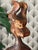 Wood Vintage Mid-Century Modern Retro 1960s Tiki Polynesian Wood Carved Brutalist Sculpture Attributed to Witco For Sale - Image 7 of 18