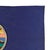 This vintage Kansas flag is made from a cotton cloth, with sewn letters and printed emblem visible on both sides. Please...