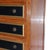 Antique Italian Ebonized & Gilt Trim Cherry 7-Drawer Classical Semainier C1930 For Sale - Image 4 of 17