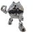 Silver Resin Pac-Man from Richard Orlinski For Sale - Image 5 of 9