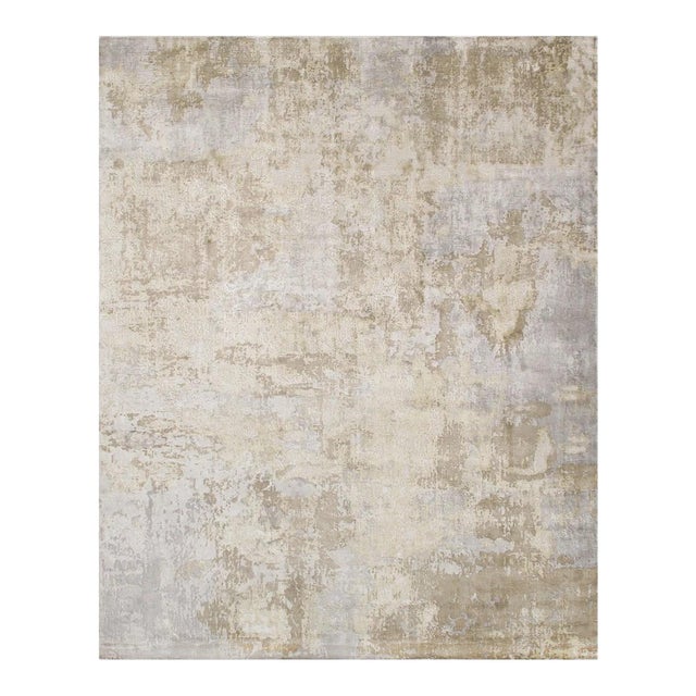 Pasargad Home Beverly Silver Area Rug-12' 0" X 15' 0" For Sale