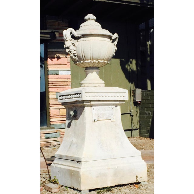 19th Century St. Joseph Marker French Architectural Piece For Sale In Los Angeles - Image 6 of 6