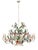 Metal Florentine Chandelier with Twelve Lights, 1970s For Sale - Image 7 of 7