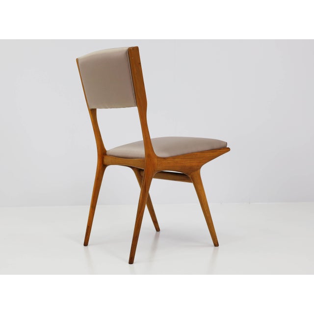 Dining Chairs by Carlo De Carli for Cassina, Italy, 1954, Set of 4 For Sale - Image 10 of 17