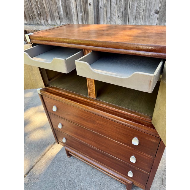 Mid 20th Century Vintage Morris of California Gentlemen's Chest For Sale - Image 5 of 7