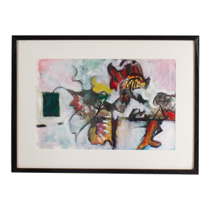 Abstract Mixed Media Painting by James L. Bruch