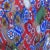Murano Vintage Murano Millefiori Flowers Stars Red Blue White Mosaic Italian Art Glass Flower Vase For Sale - Image 4 of 6