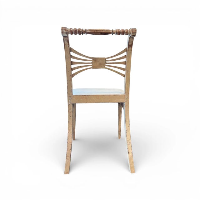 19c Swedish Antique Set of 2 Chairs For Sale - Image 4 of 5