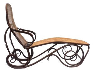 Bentwood Reclining Daybed from Gebrüder Thonet,1890s