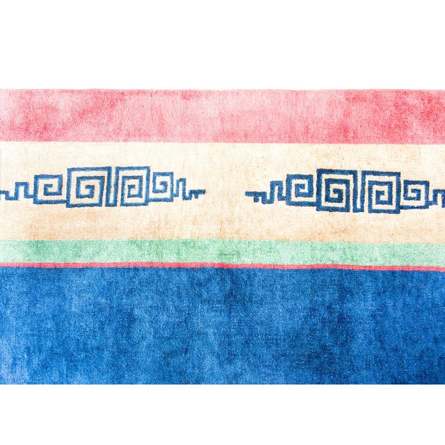 Early 20th Century Early 20th Century Chinese Art Deco Rug For Sale - Image 5 of 15