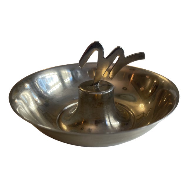 Vintage Silver Bowl by Gio Ponti for Pampaloni, 1950 For Sale